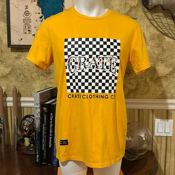 Crate Men’s T Shirt. NWOT. New Zealand Brand. Medium - Picture 1 of 11